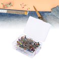 thumbnail image 2 of Head Pins Dressmaker Pins Colorful Fixed Head Pins for Jewelry Making Sewing Craft, 2 of 7