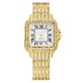 thumbnail image 2 of QUAFTZ/V1172 Montre de Mode pour Homme Horloge Acier Inoxydable Décontractée Habillée Poignet Cristal, 2 of 9