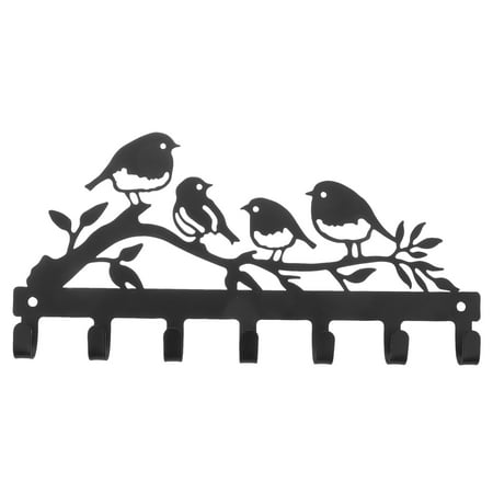 

Eease Creative Bird Hooks for Wall Bird Hooks for Wall Decorative Wall Hooks Iron Bird Key Hook Key Holder Wall Mount Iron Key Hooks for Wall