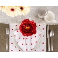 thumbnail image 5 of Peony Napkin Ring (Set of 4) Deep Red, 5 of 8