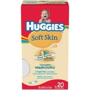 Huggies Shea Butter Washcloth - 20 count