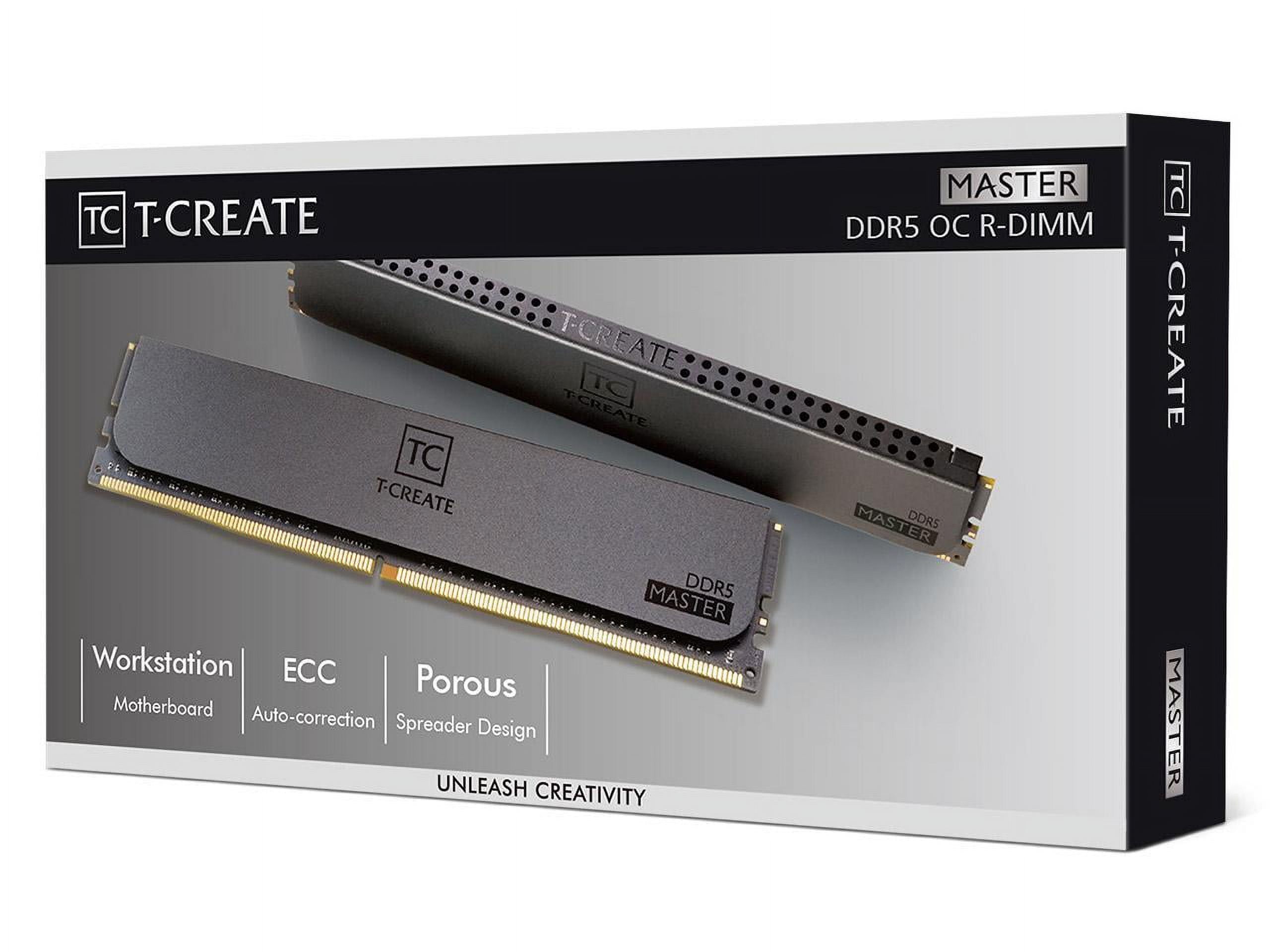 メモリー T-Create 32GB DDR5 6000mhz RAM CLASSIC DDR5 DESKTOP MEMORY BLACK 32GB(2x16GB) 6000MHz CL48