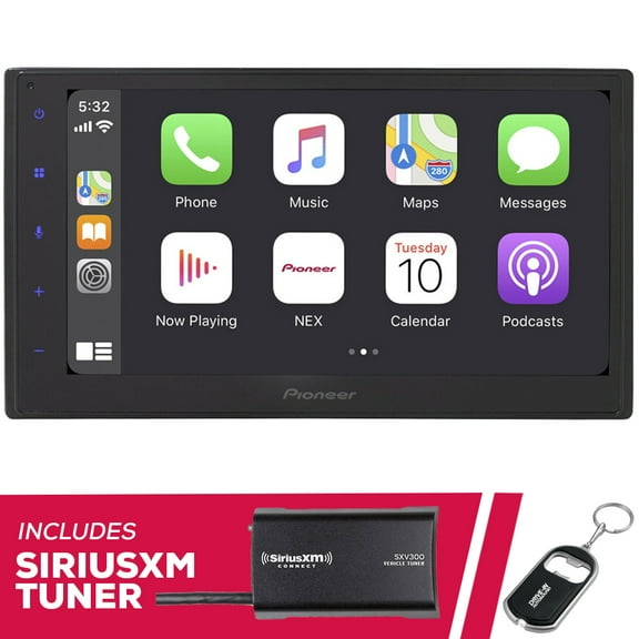 Restored Pioneer DMH-1770NEX 6.8" Digital Media Receiver (Does Not Play Discs) w/ SiriusXM Tuner (Refurbished)