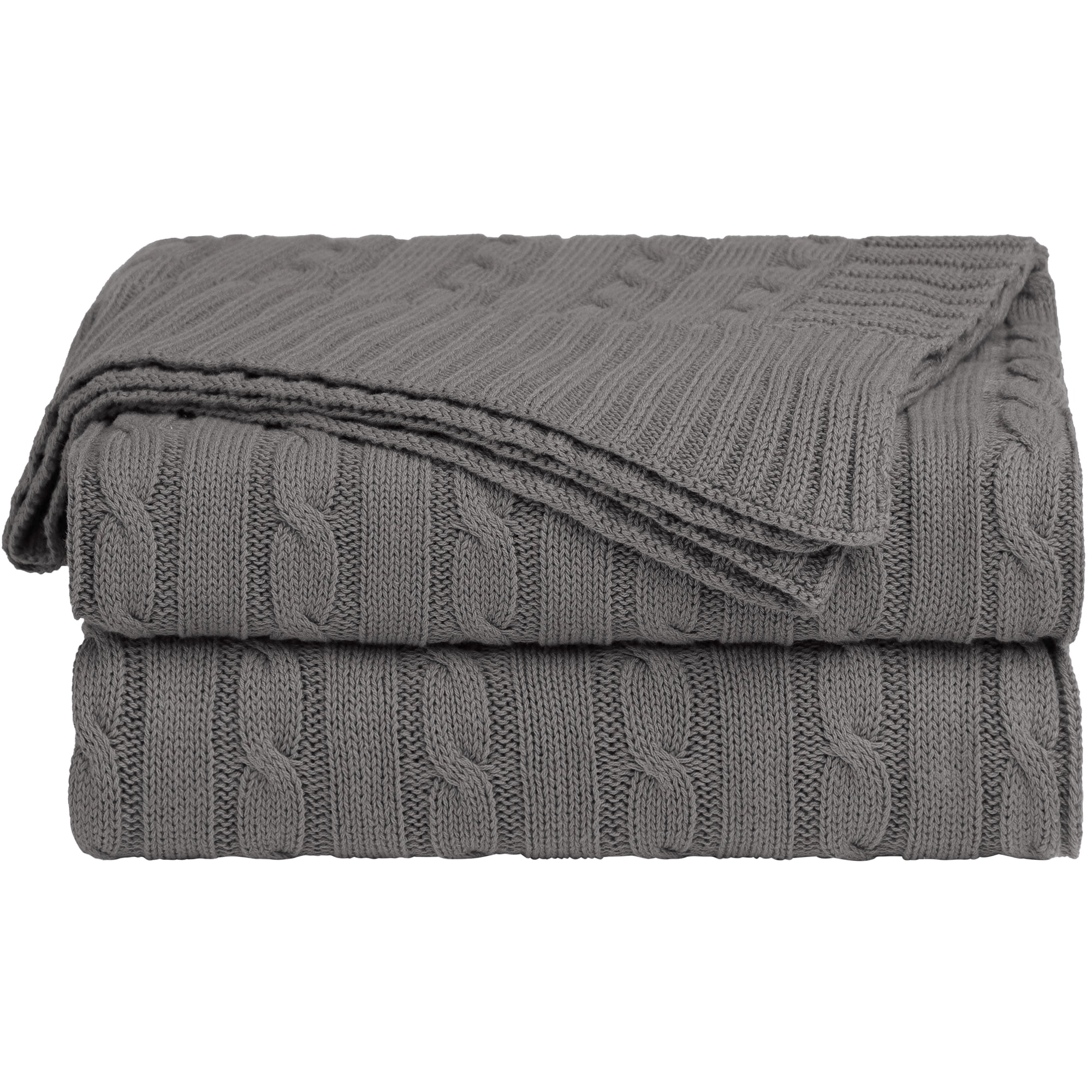 Unique Bargains Cable Knitted Bed Sofa 