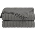 thumbnail image 1 of Unique Bargains Cotton Blanket Decorative Cable Knitted Throw Soft Knit Blankets, 1 of 10