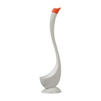 Household Toilet Brush, No Dead Angle, Curved Head & Handle, with Cover, Soft Bristles, Easy to Clean, Odor-Resistant
