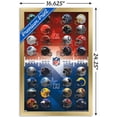 thumbnail image 3 of NFL League - Helmets 21 Wall Poster, 14.725" x 22.375", Framed, 3 of 3