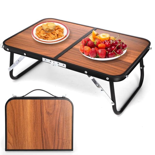Mesa plegable para acampar Nagpew, 47 x 30 x 17 cm, portátil
