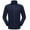 Navy, variant on IROINNID Men's Zip Up Long Sleeve Solid Color Casual Outdoor Jacket Sweater Sport Warm Coat Outwear & Jackets