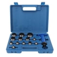 thumbnail image 1 of 14Pcs Hollow Punch Set DIY Leather Craft Belt Punching Tool 5mm-35mm with Plastic BoxHollow Punch Set 14pcs, 1 of 13