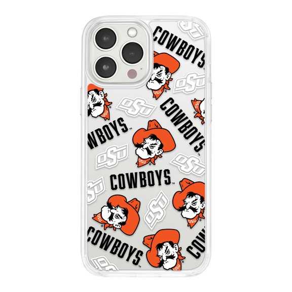 Oklahoma State Cowboys HD Phone Case Compatible with Apple iPhone 11 Pro Max (Scattered) by Affinity Bands