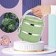 thumbnail image 3 of Toystoory Fiambrera aislada Contenedor de alimentos apilable de acero inoxidable Fiambrera grande para niños adultos a prueba de fugas, rosa, de Mostrada Verde 2 capas, 3 of 6