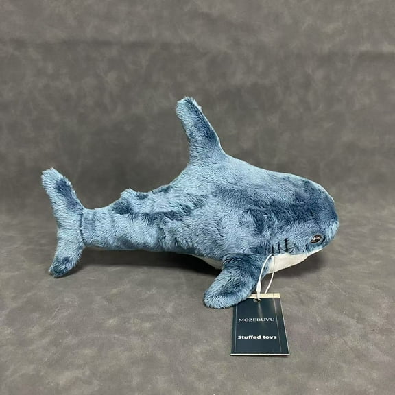 MOZEBUYU Stuffed toys ,Giant Shark Plush Pillow Soft Toy Stuffed Blue Shark Animal Pillow Comfortable Sleeping Pillow Back Cushion Doll Gift