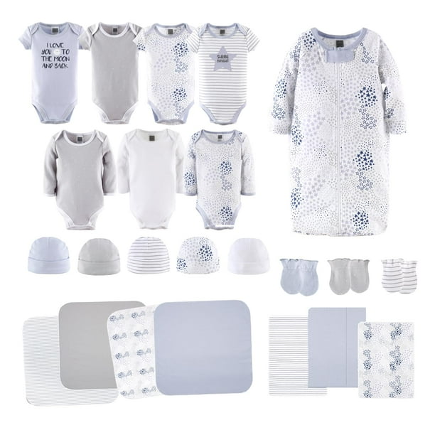 Set de regalo Layette The Peanutshell para bebés niños/niñas de 0 a 3 meses