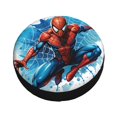thumbnail image 3 of Cute Cartoon Spider Man Spare Tire Cover Wheel Protectors For Trailer Rv Suv Truck Camper Travel Fits For Tire Diameter 14 Inch, 3 of 7