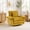 Yellow, variant on Wansaly Swivel Accent Chair, 23.6" Wide Chenille Armchair with Pillow, Yellow