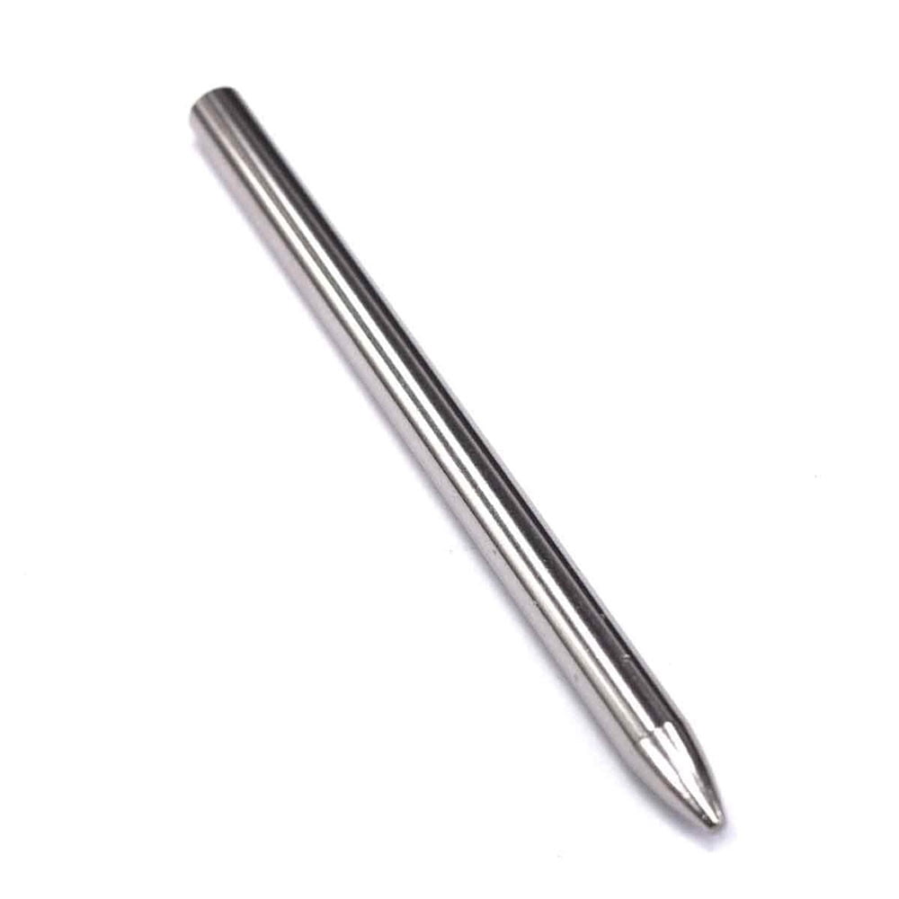 Prettyia 2pcs   Lacing Stainless Steel Weaving Stitching Needle Fid 