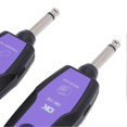 thumbnail image 3 of Système de guitare sans fil 2,4 GHz, portée de 98 pieds, émetteur et récepteur rechargeables USB C à 4 canaux pour guitare électrique, basse, ukulélé, 3 of 4