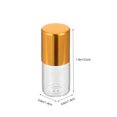 thumbnail image 2 of unbranded 12Ud Roll on De Vidrio Transparentes Recargables Con Tapa Para Esenciales Y Perfumes, 2 of 6
