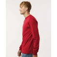 thumbnail image 2 of Tultex 202LS Fine Jersey Long Sleeve T-Shirt-Red-L, 2 of 6