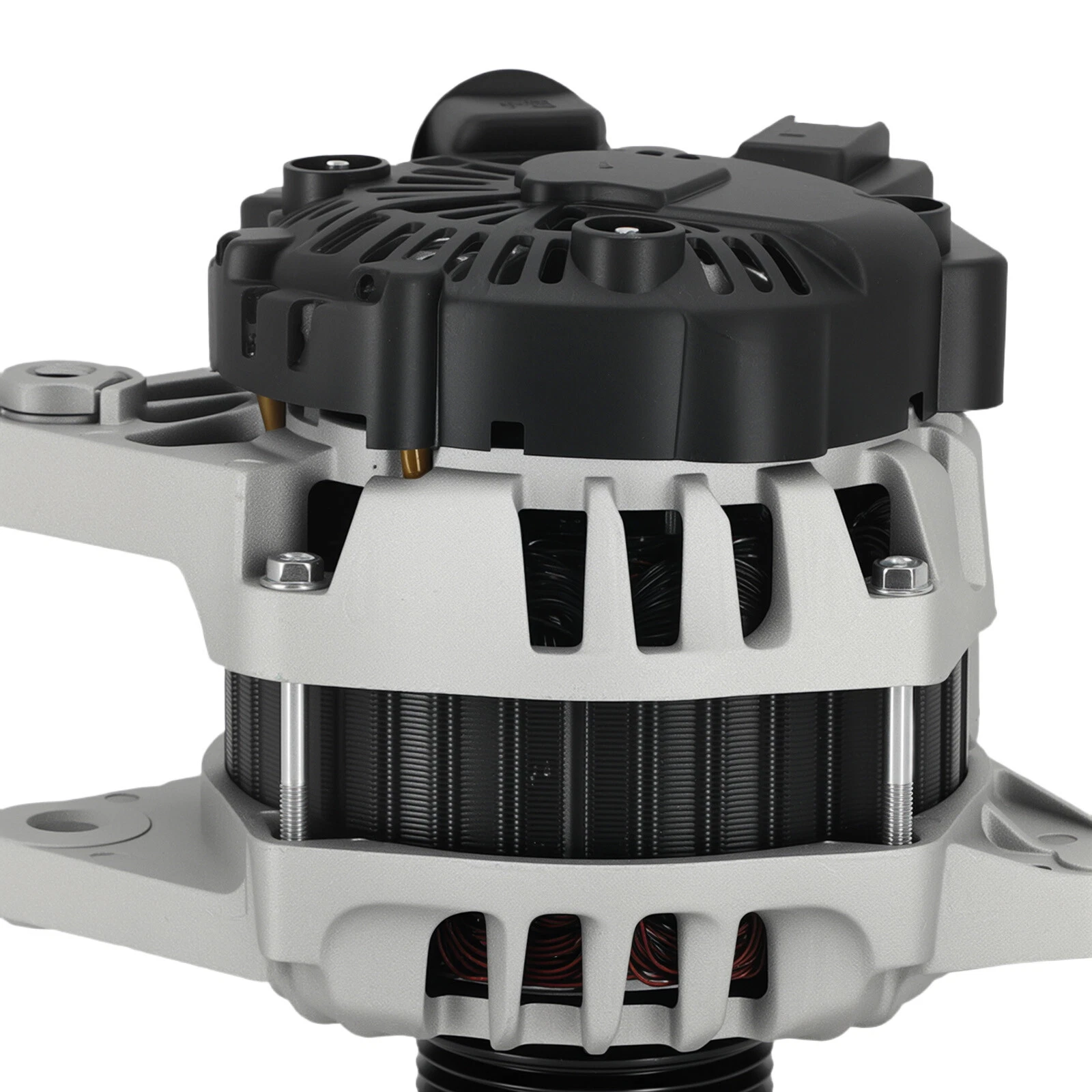 NURATIT Alternator for Hyundai Sonata 2015 2016 2017 2018 2019 Santa Fe 2019-2020, for:-Kia Optima 2016-2020 Sorento 2015-2020, 2.0L 2.4L L6 12V 150Amp 6 Grooves, OE# 37300-2G061 373002G061