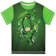 PJ Masks Boys Green Gecko Short Sleeve & Leg Pajamas Sizes 3-10