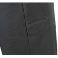 thumbnail image 6 of AKA Wrinkle Free Men's Full Elastic Waist Twill Casual Pant Charcoal 4X, 6 of 8