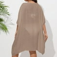thumbnail image 7 of VBARHMQRT Female Formal Cover up for Evening Dresses Women Beach Bathing Suit Swim Bikini Swimsuit Oversized Cover up Dresses Beach Cover up Women 2024 Beach Cover up Dress, 7 of 7