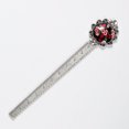 thumbnail image 5 of Cherry Book Lovers' Delight: Vintage Silver Lace-Edged Bookmark - Gift for Readers, 5 of 5