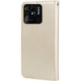thumbnail image 3 of Wallet Case for Xiaomi Redmi 10C, [Wrist Strap] Rose Flower Cover with Credit Card Holder Cash Pockets Flip Phone Case for Xiaomi Redmi 10C      Golden, 3 of 7
