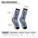 thumbnail image 2 of Fotbe Cute Popcorn Calcetas Largas con Estampado para Hombre y Mujer – Calcetas de Compresión Transpirables y Elásticas, Viajar y Uso Diario Talla 5-11, 2 of 6
