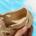 thumbnail image 4 of Trendy Comfortable Solid Color Slip On Sandals For Boys, Breathable Lightweight Non-slip Sandals For Indoor Outdoor Beach Garden, 4 of 5