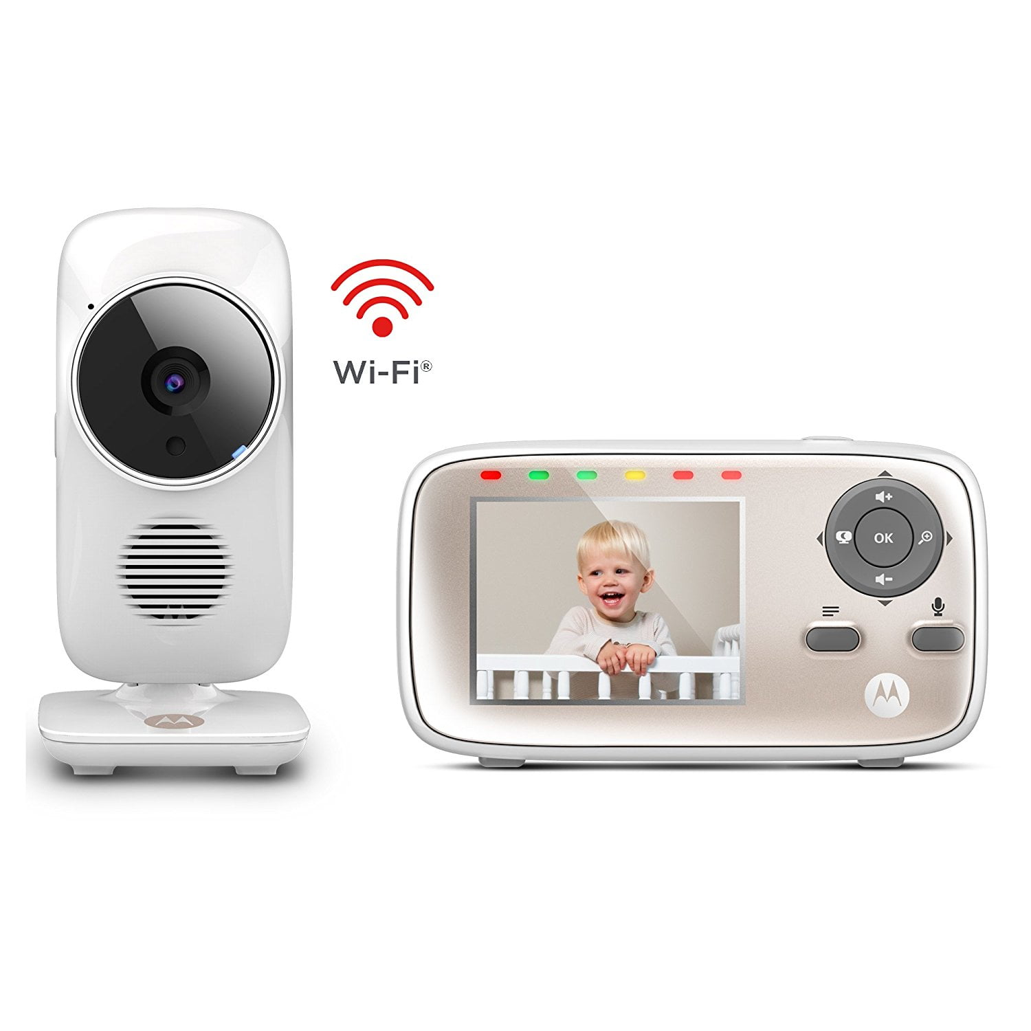 Motorola Wi Fi Viewing Baby Monitoring Camera Room Temperature Display Walmart Com