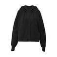 thumbnail image 6 of Womens Zip up Hoodies Cropped Sweatshirts Casual Comfy Cute Zip Jackets Fashion Trendy Fall Outfits, 6 of 6