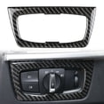 thumbnail image 4 of For - F30 F31 F32 F33 F34 3Series 328I 325I 2012-2020 Auto Headlight Switch Frame Interior Cover Trim Carbon Fiber, 4 of 7