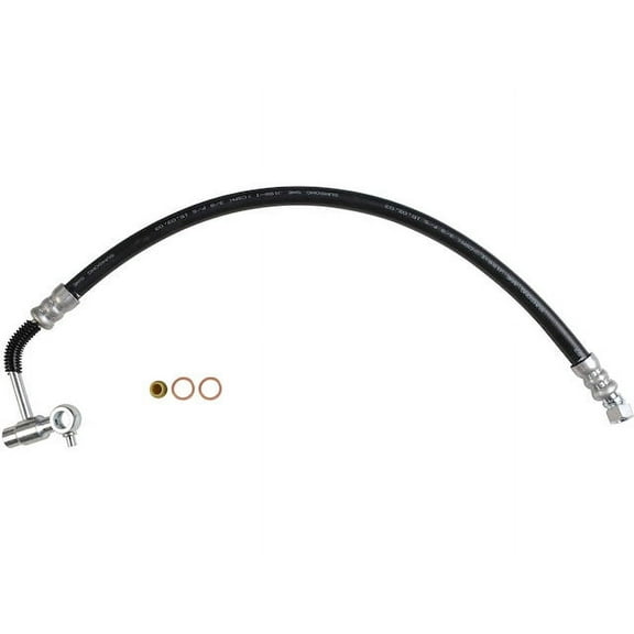 From Pump Power Steering Pressure Line Hose Assembly - Compatible with 2004 - 2012 Nissan Titan 2005 2006 2007 2008 2009 2010 2011