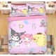 thumbnail image 1 of Juego de ropa de cama con dibujos animados de Anime Sanrio Kawaii Kuromi, edredón, funda de almohada, ropa de cama para niños, 1 of 4