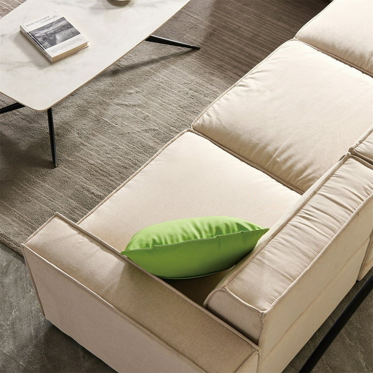 L shaped sale two seater sofa