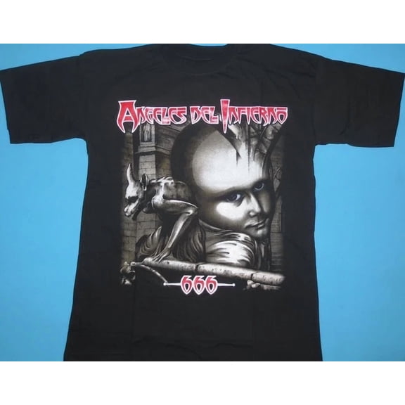 RARE Vintage Angeles Del Infierno 666 Shirt Unisex Concert S to 5XL