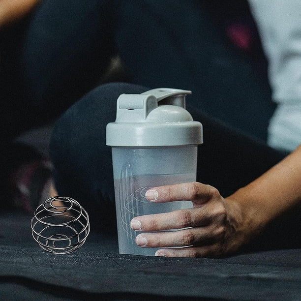 Mezclador de botellas de acero inoxidable Bola de alambre Batidor de bolas Batido Batidor de proteínas Batidor de bolas Batidor Mezclador Bola de acero inoxidable Shaker Ball M