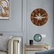 thumbnail image 4 of Reloj de pared moderno 12 '' Sin tictac Relojes de noche Barrido silencioso Resplandor en 30 cm para decoración Avión Macarena reloj de pared, 4 of 7