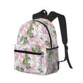thumbnail image 2 of Lsque Lilies Flowers Classic Casual Backpack - Large Capacity Water-Resistant Backpack for School, Work, Travel, and Outdoor Activities, 2 of 8