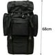 thumbnail image 3 of Mountain Sports Backpack Extra Large Hiking Backpack Daypack 70L for Men Waterproof Camping Backpack Hiking Backpack (Black), 3 of 3