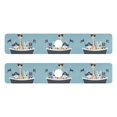 thumbnail image 7 of Yayeee Faucet Mat for Kitchen Sink 30" Diatomite Long Splash Guard Pad, Pirate Animals, 2 Pack, 7 of 7