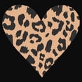 thumbnail image 2 of Junior's Lost Gods Cheetah Print Heart  Racerback Tank Top, 2 of 5