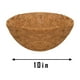 thumbnail image 2 of Fiudx Forros Colgantes de Fibra de Coco Natural para Cestas - Paquete de 2, Inserto Redondo para Maceta de 8/10/12/14/16 Pulgadas, Forro de Repuesto Grueso y Transpirable para Flores, Helechos y Hied, 2 of 2