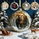 thumbnail image 5 of Mythical Christmas Legends Ornament Collection, Holiday Tree Decorations, Krampus Tomte Yule Lads La Befana Pendants, Festive Home Decor for Christmas Tree Party Gift Giving, 5 of 5