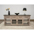thumbnail image 3 of Aria Solid Wood TV Stand - 78.75", 3 of 3