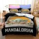 thumbnail image 1 of Yoda - juego de cama infantil, serie maestra, comercio exterior, tallas europeas y americanas, tres piezas, funda nórdica, cuna, nueva colección zhangyuxiang LED, 1 of 2