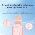 thumbnail image 4 of Bluetooth Wireless Home Mic Ktv Player for Kids with Magic Sound LED Light Accessories Wireless Audio Pink, 4 of 9